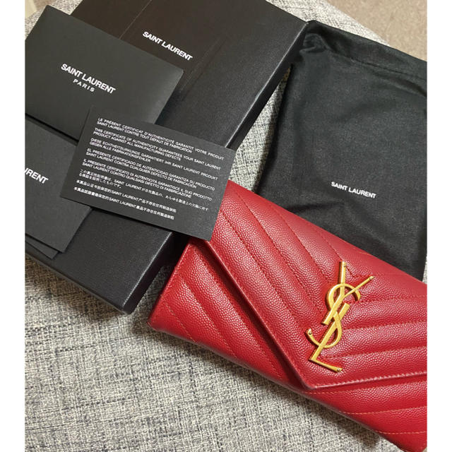 直売公式店 Saint Laurent 長財布 - winterparksmiles.com