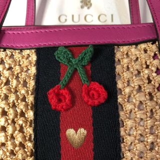 グッチ(Gucci)のみーたん姫様　本日に限り専用です🍒トートバッグ　チルドレンシリーズ　チェリー(トートバッグ)