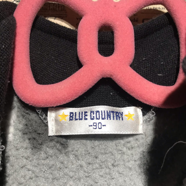 BLUE COUNTRY ブルーカントリー フリースベスト size 90 キッズ/ベビー/マタニティのキッズ服男の子用(90cm~)(ジャケット/上着)の商品写真