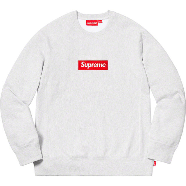 トップス18fw Box Logo Crewneck