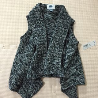 オールドネイビー(Old Navy)の再入荷！1着限定 ミックスニットベスト (カーディガン/ボレロ)