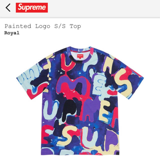 Royalが通販できます商品名Painted Logo S/S Top COLOR/STYLE：Royal