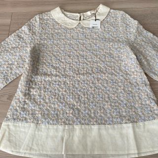 アナトリエ(anatelier)の[新品未使用]anatelier×nesessaire コラボ刺繍ブラウス(シャツ/ブラウス(長袖/七分))