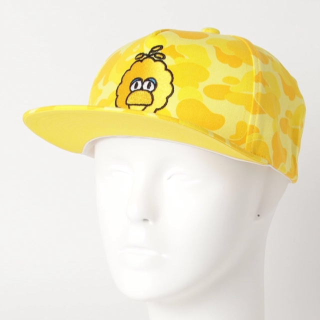 A BATHING APE(アベイシングエイプ)のA BATHING APE コラボ セサミ ビッグバード キャップ 入手困難 メンズの帽子(キャップ)の商品写真