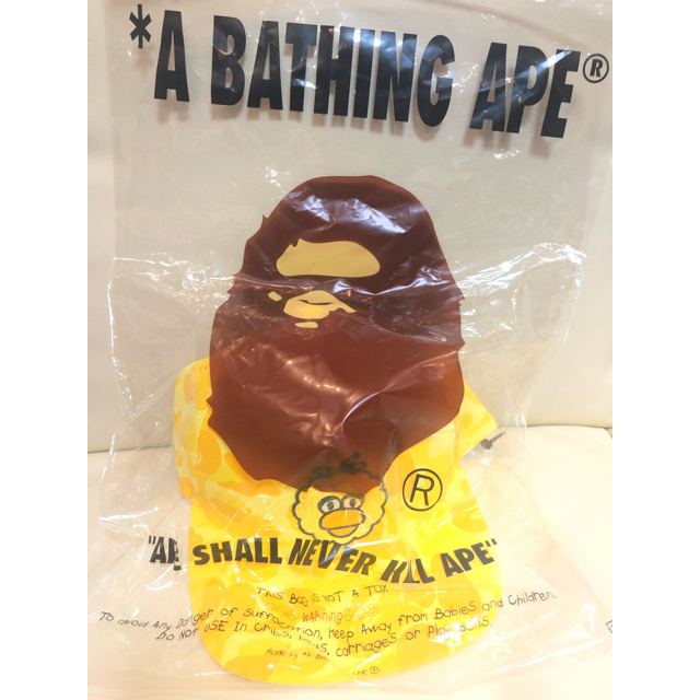 A BATHING APE(アベイシングエイプ)のA BATHING APE コラボ セサミ ビッグバード キャップ 入手困難 メンズの帽子(キャップ)の商品写真