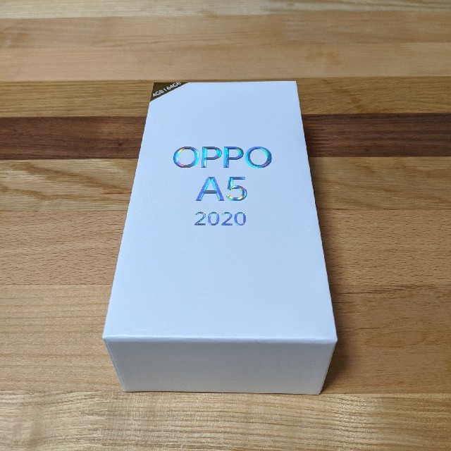 oppo a5 2020 本体　グリーンスマートフォン/携帯電話