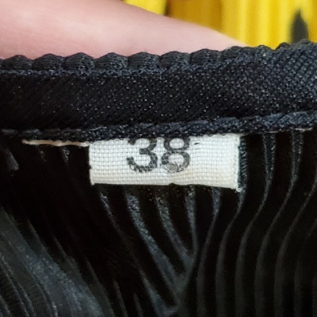 US 70s 黄×黒 ドット ワンピース ドレス
