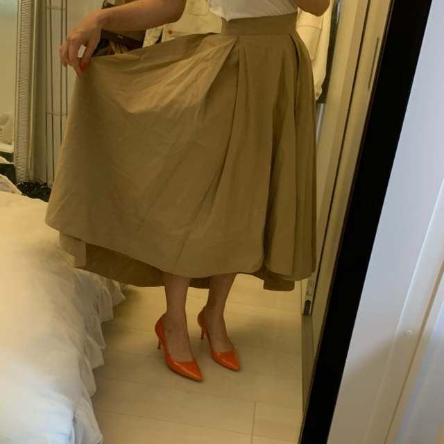 ROSE BUD(ローズバッド)のローズバッド　フレアスカート レディースのスカート(ロングスカート)の商品写真