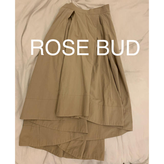 ローズバッド(ROSE BUD)のローズバッド　フレアスカート(ロングスカート)