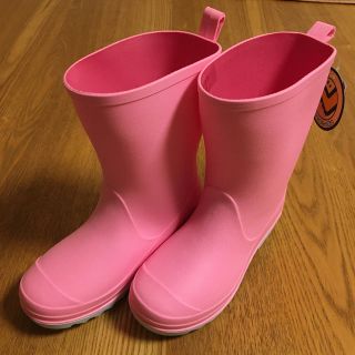 クロックス(crocs)の新品・未使用！kenkenpa キッズレインブーツ　長靴　18cm(長靴/レインシューズ)