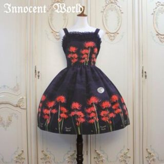 イノセントワールド(Innocent World)のイノセントワールド◆彼岸花JSK◆紫(ひざ丈ワンピース)