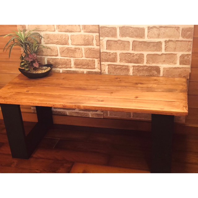 木製　ローテーブル  おしゃれ空間　北欧　男前　センターテーブル  シンプル