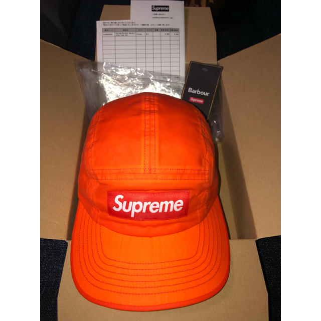 Supreme(シュプリーム)のSupreme®/Barbour® Waxed Cotton Camp Cap メンズの帽子(キャップ)の商品写真