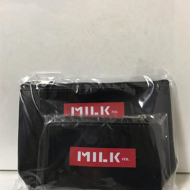 MILKFED.(ミルクフェド)のsmart 増刊号付録 MILKFED. ミルクフェド ポーチ&カードケース レディースのファッション小物(ポーチ)の商品写真