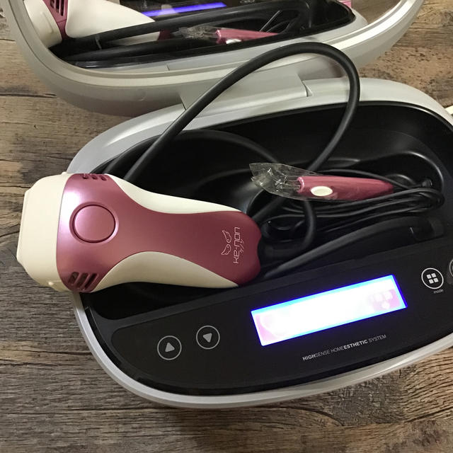 未使用カートリッジ付】 KE-NON 脱毛器 しとめ ピンク v4.1 未使用カートリッジ付】 KE-NON 脱毛器 しとめ ピンク v4.1