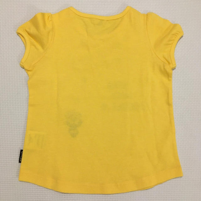 mikihouse(ミキハウス)の新品 ミキハウス ダブルB 90サイズ B子ちゃん 半袖Tシャツ 黄 キッズ/ベビー/マタニティのキッズ服女の子用(90cm~)(Tシャツ/カットソー)の商品写真