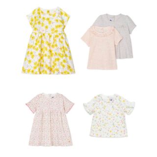 プチバトー(PETIT BATEAU)のよっちゃん様専用♡プチバトー4点おまとめ(ワンピース)