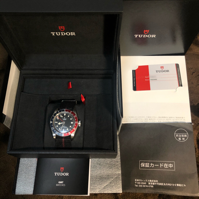 ROLEX(ロレックス)の希少先着！TUDOR チューダーヘリテージ ブラックベイ GMT 79830RB メンズの時計(腕時計(アナログ))の商品写真