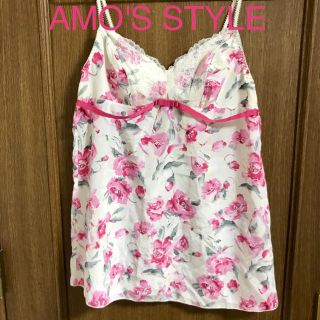 アモスタイル(AMO'S STYLE)の★新品★AMO'S STYLE 花柄キャミソール(キャミソール)