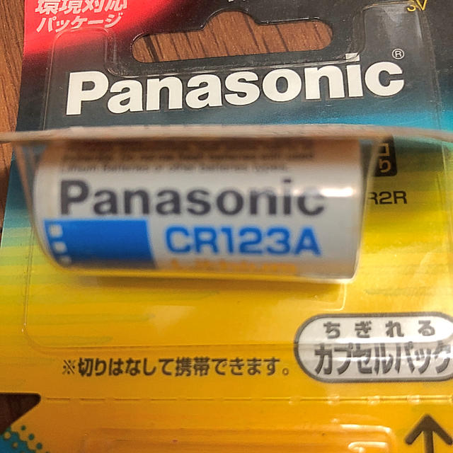 Panasonic - 乾電池 カメラ CR123A リチウム電池 K LA EL AP DL Rの通販 by へぇそうなんだー商店
