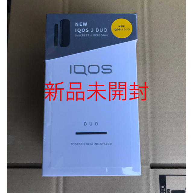 【新品未開封】iQOS3 DUO 新型アイコス　未登録