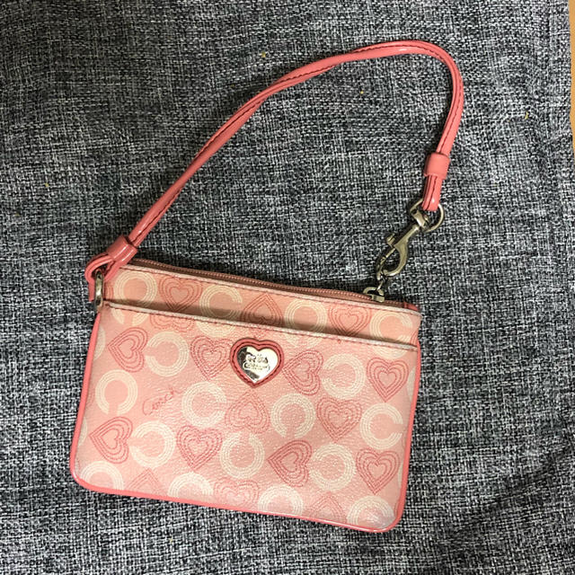 COACH(コーチ)の【際値下】COACH ミニポーチ レディースのファッション小物(名刺入れ/定期入れ)の商品写真