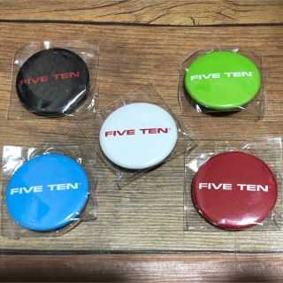 ファイブテン(FIVE TEN)のFIVETEN(ファイブテン)缶バッジ5個セット(その他)