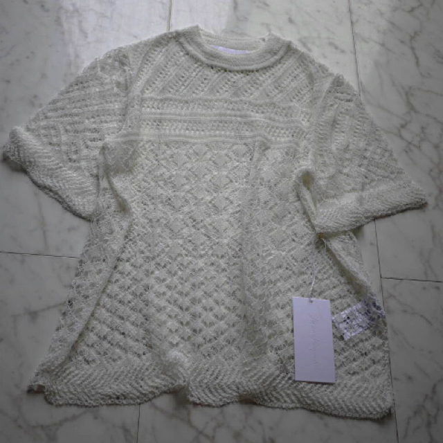 u様専用🌟新品　mame 半袖サマーニット レディースのトップス(Tシャツ(半袖/袖なし))の商品写真