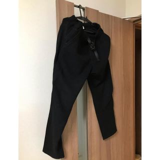 グラミチ(GRAMICCI)の【美品】グラミチ★テーパードウールパンツ黒★ユナイテッドアローズ(ワークパンツ/カーゴパンツ)