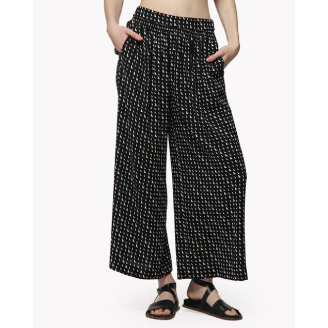 Theory 18aw 幾何学模様柄ワイドパンツ Theory 18aw 幾何学模様柄ワイドパンツ