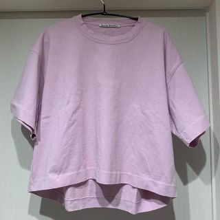 アクネ(ACNE)のcare様専用　acne エンボスロゴTシャツ　pink(Tシャツ(半袖/袖なし))