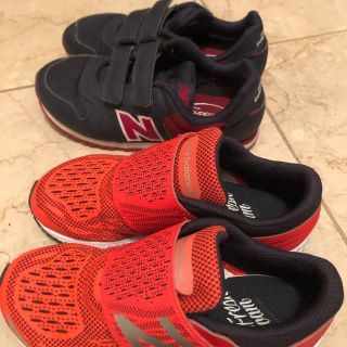 ニューバランス(New Balance)のニューバランス　スニーカー　キッズ　21.5cm 2足セット(スニーカー)