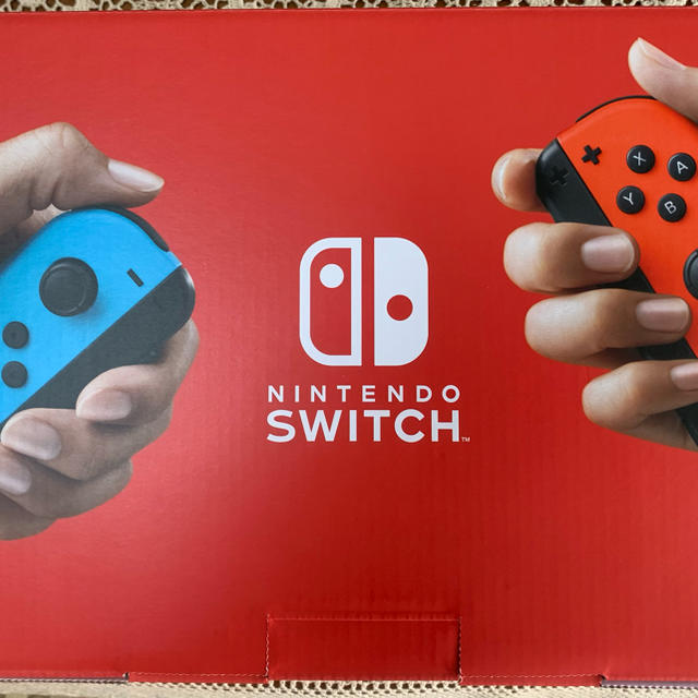 任天堂スイッチ Switch 新品未使用 延長保証付き ネオンブルー・レッド