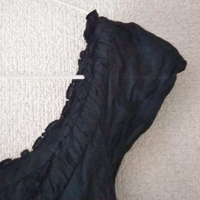 ZARA(ザラ)のZARA ブラックトップス レディースのトップス(シャツ/ブラウス(半袖/袖なし))の商品写真