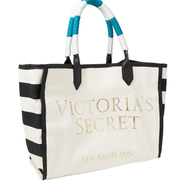 Victoria's Secret(ヴィクトリアズシークレット)の【新品】victoria's secret キャンバストートバッグ レディースのバッグ(トートバッグ)の商品写真