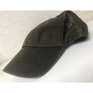 メッシュキャップ CAP 野球帽 ビンテージ ヴィンテージ オリーブカーキ 深緑(キャップ)