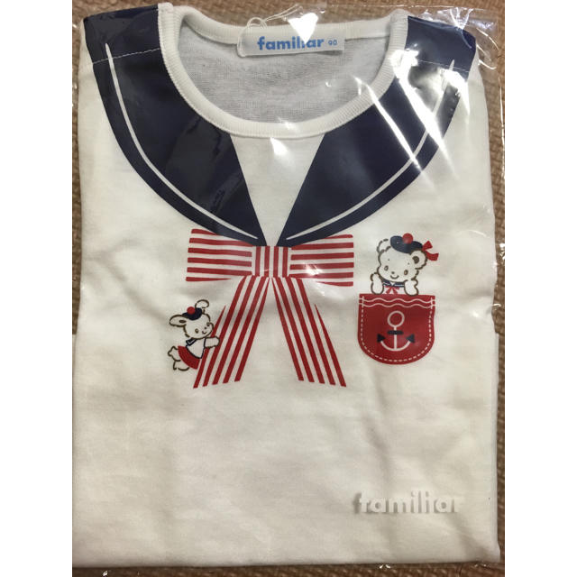 familiar(ファミリア)のファミリア Tシャツ90新品最終値下げ キッズ/ベビー/マタニティのキッズ服女の子用(90cm~)(Tシャツ/カットソー)の商品写真