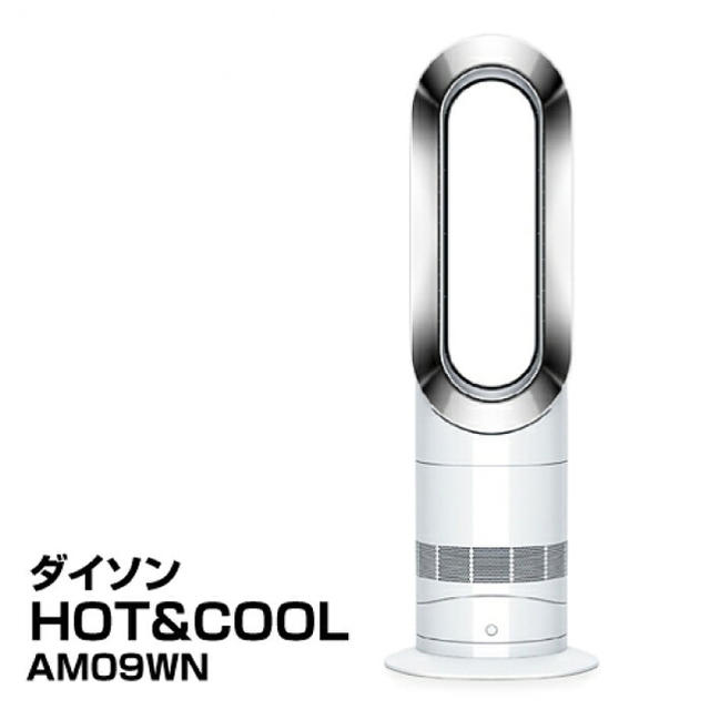 Dyson Hot+Cool ファンヒーター ホワイト(AM09 WN)白状態良好です