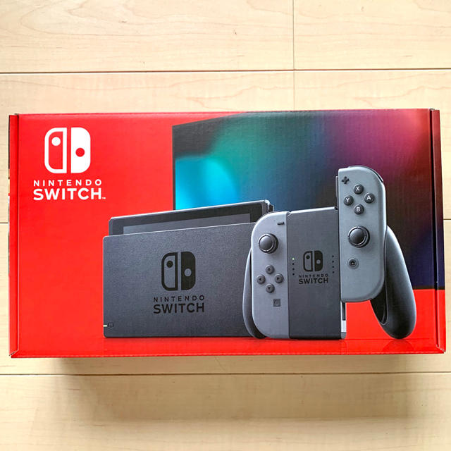 NintendoSwitch グレー新品未開封 本体Switch