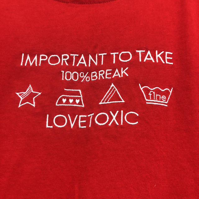 lovetoxic(ラブトキシック)のラブトキ L 160 半袖Tシャツ キッズ/ベビー/マタニティのキッズ服女の子用(90cm~)(Tシャツ/カットソー)の商品写真