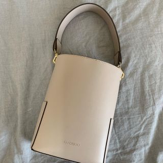 RANDEBOO petit bucket bag（ivory)(ハンドバッグ)