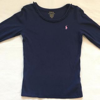 ポロラルフローレン(POLO RALPH LAUREN)のガールズ　ポロラルフローレン長袖Tシャツ　M(Tシャツ/カットソー)