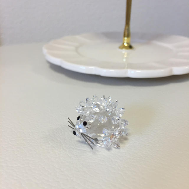 SWAROVSKI(スワロフスキー)のスワロフスキー ハリネズミ エンタメ/ホビーの美術品/アンティーク(ガラス)の商品写真