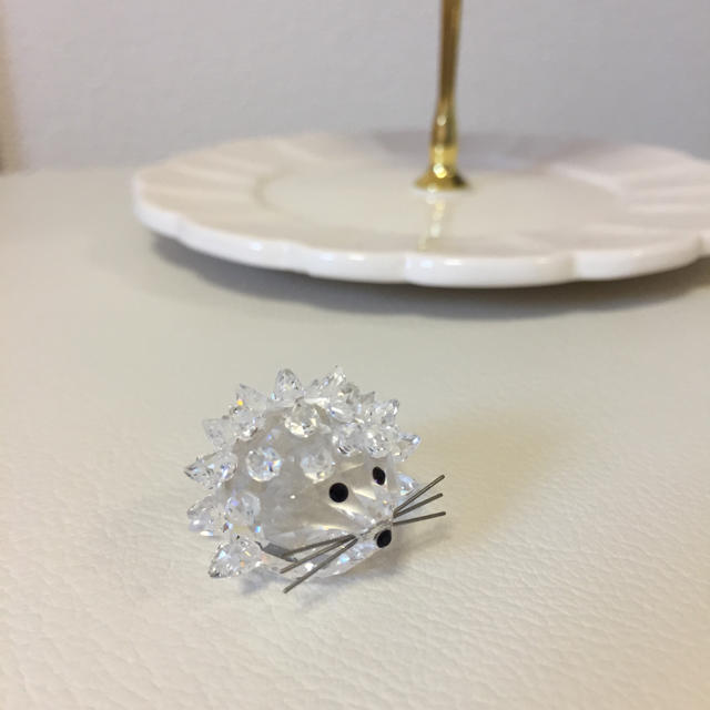 SWAROVSKI(スワロフスキー)のスワロフスキー ハリネズミ エンタメ/ホビーの美術品/アンティーク(ガラス)の商品写真