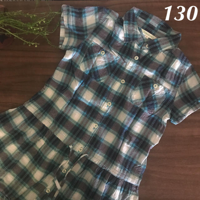 3can4on(サンカンシオン)のサンカンシオン/ワンピース130 キッズ/ベビー/マタニティのキッズ服女の子用(90cm~)(ワンピース)の商品写真