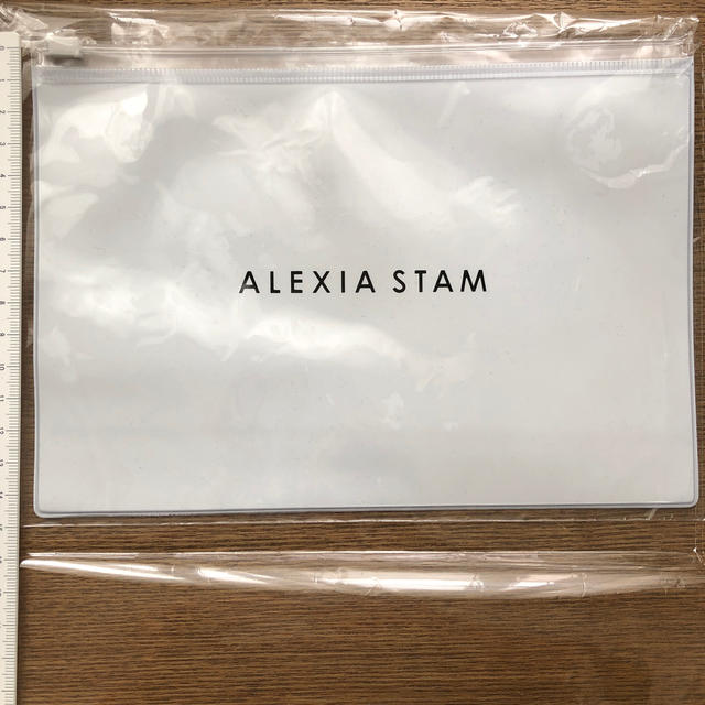 ALEXIA STAM(アリシアスタン)のお値下げ中❗アリシアスタンALEXIA STAM ビニールポーチ レディースのファッション小物(ポーチ)の商品写真