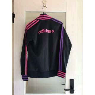 アディダス(adidas)の値下げ アディダス レディース  ジャージ Lサイズ 濃紺 女子(その他)