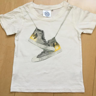 ライトオン(Right-on)のRight-on  半袖　Tシャツ 100cm 白(Tシャツ/カットソー)