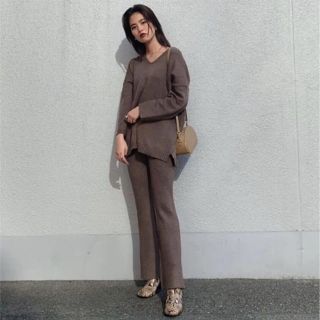 マウジー(moussy)のmoussy ニット パンツ(カジュアルパンツ)