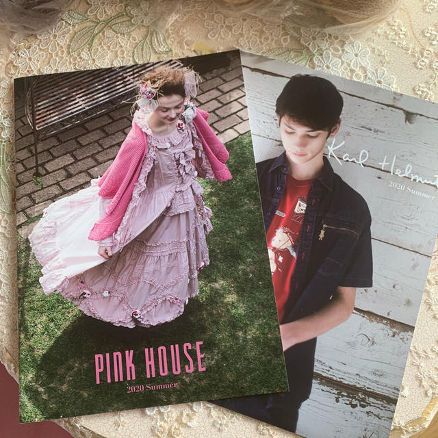 PINK HOUSE(ピンクハウス)のsummerカタログ　ピンクハウスとカールヘルム エンタメ/ホビーの雑誌(ファッション)の商品写真